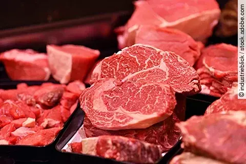 Fleisch in der Fleischtheke