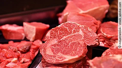 Fleisch in der Fleischtheke