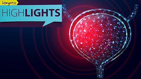 Grafische Illustration einer Blase in leuchtendem Rot mit vernetzten Punkten und Linien, umgeben von konzentrischen Kreisen auf dunklem Hintergrund