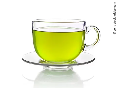 Green tea cup