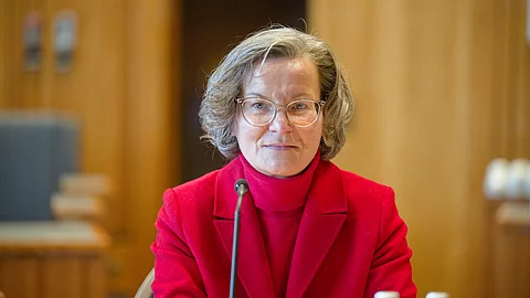 Ina Scharrenbach (CDU), Ministerin für Heimat, Kommunales, Bau und Gleichstellung des Landes Nordrhein-Westfalen