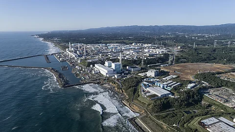 Gelände des Kernkraftwerks Fukushia Daiichi (Fukushima I)
