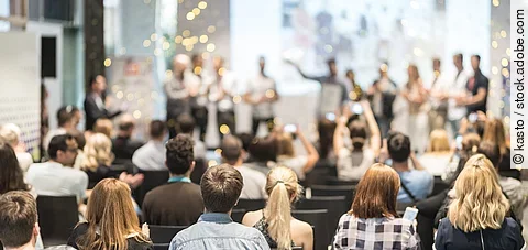 Young business team receiving award at best business project com