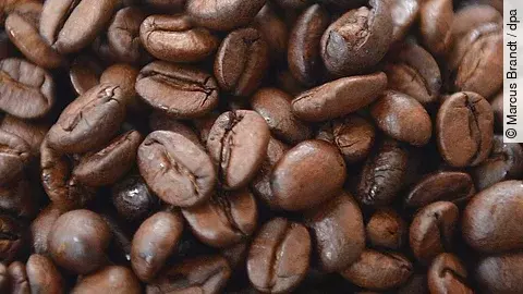 geröstete Kaffeebohnen
