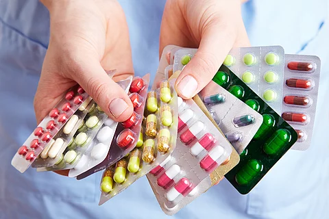 Viele Tabletten halten Viele Tabletten halten