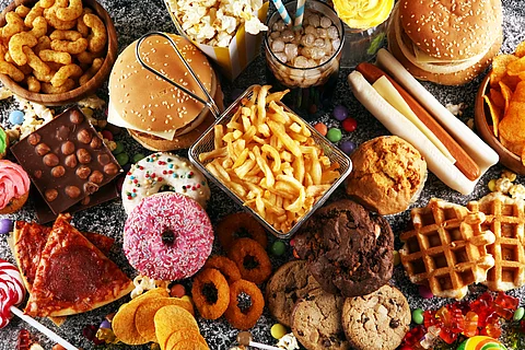 Unhealthy products. food bad for figure, skin, heart and teeth. Unhealthy products. food bad for figure, skin, heart and teeth.