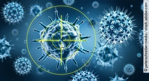 Virus im Visier