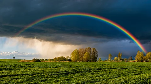 Regenbogen- ein Zeichen der Zuversicht und der Hoffnung Regenbogen- ein Zeichen der Zuversicht und der Hoffnung