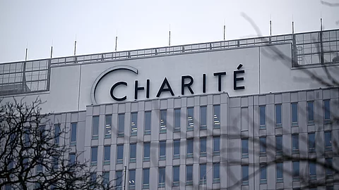 Das Gebäude der Charité in Berlin Mitte. Das Gebäude der Charité in Berlin Mitte.